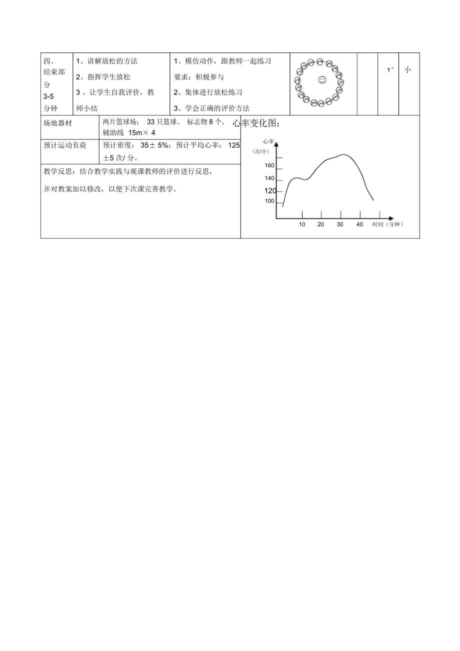 初中《体育与健康》篮球实践课教案.docx_第3页