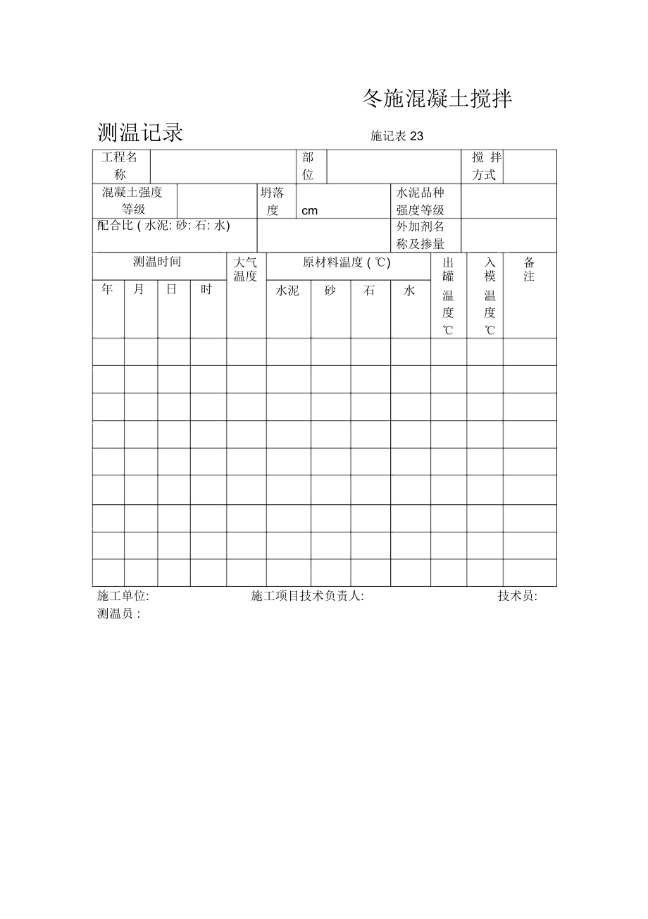 冬施混凝土搅拌测温记录.docx_第2页