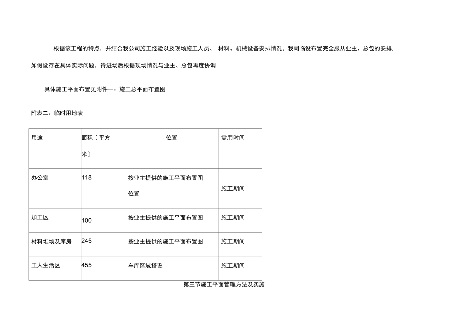 酒店装饰工程施工总平面布置图及说明.docx_第2页