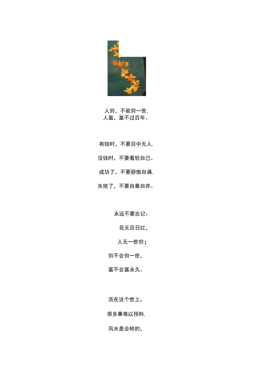 花无百日红,人无一世穷(深度好文).docx_第1页