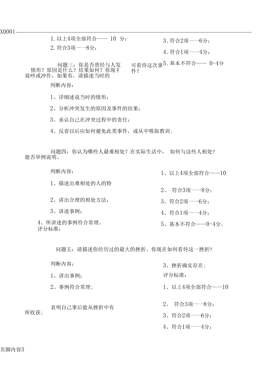 某公司储备干部管理人员面试指引题目.docx_第3页