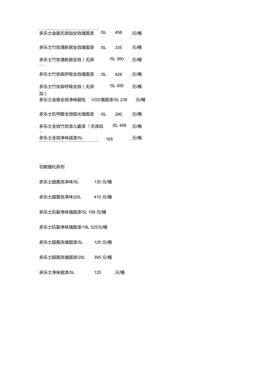 多乐士涂料(色彩搭配)报价表.doc_第3页