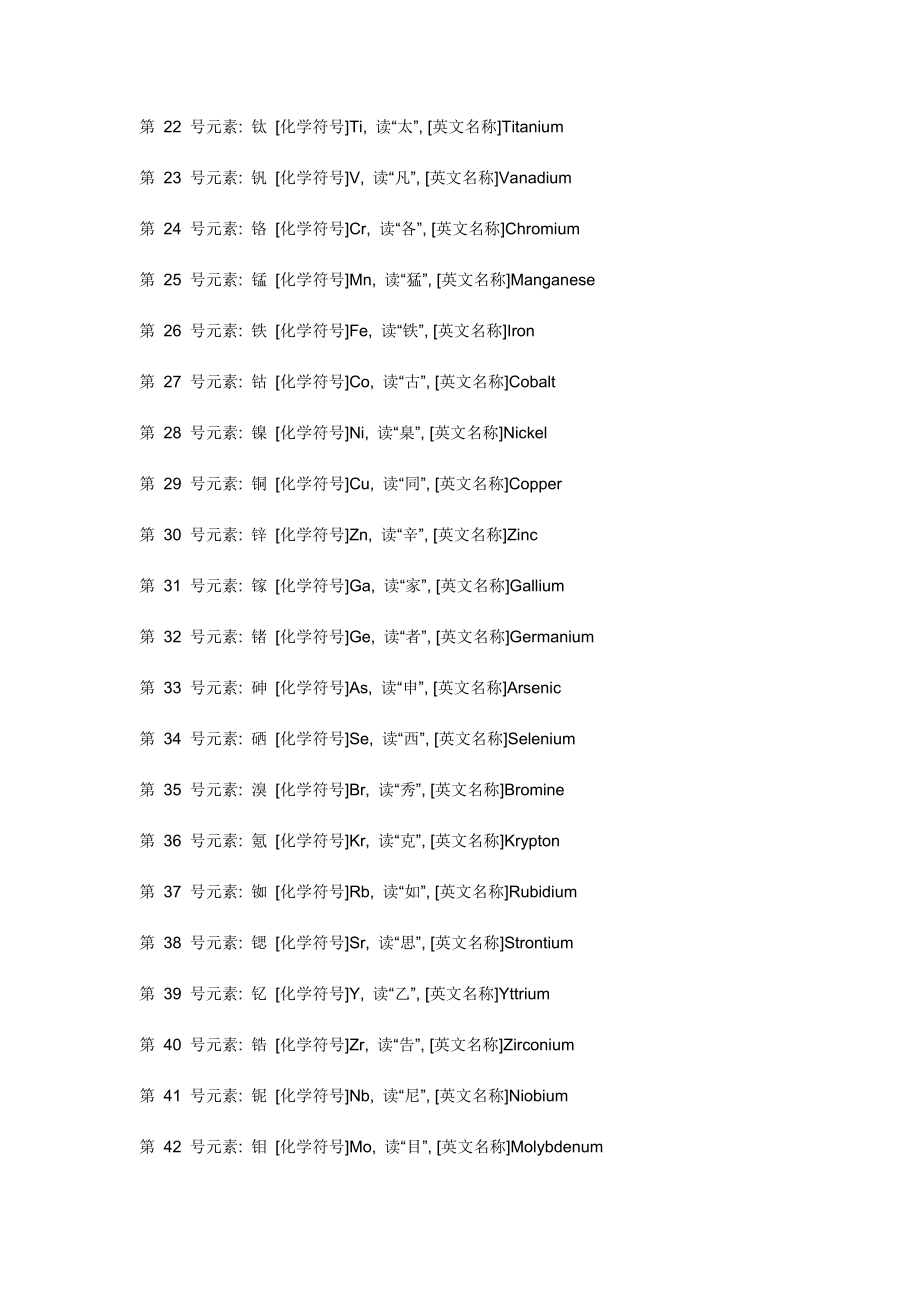 各化学元素英文名称.docx_第2页