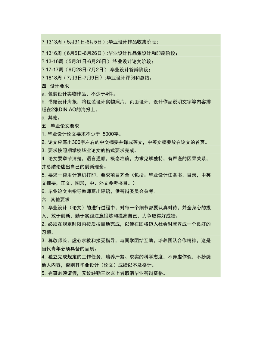 2010届视觉传达专业毕业设计任务书要点.doc_第2页