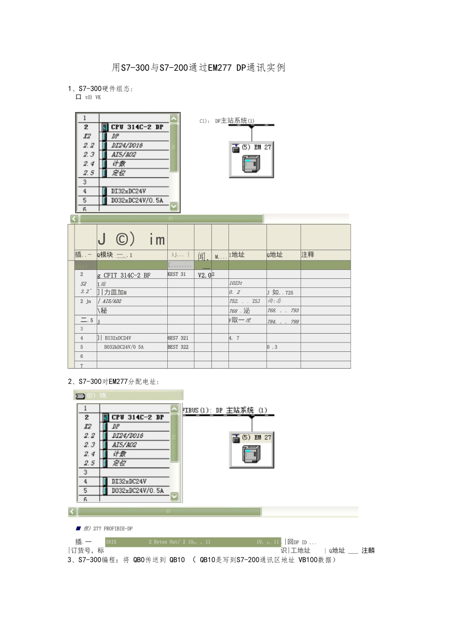 用S7-300与S7-200通过EM277DP通讯实例.docx_第1页