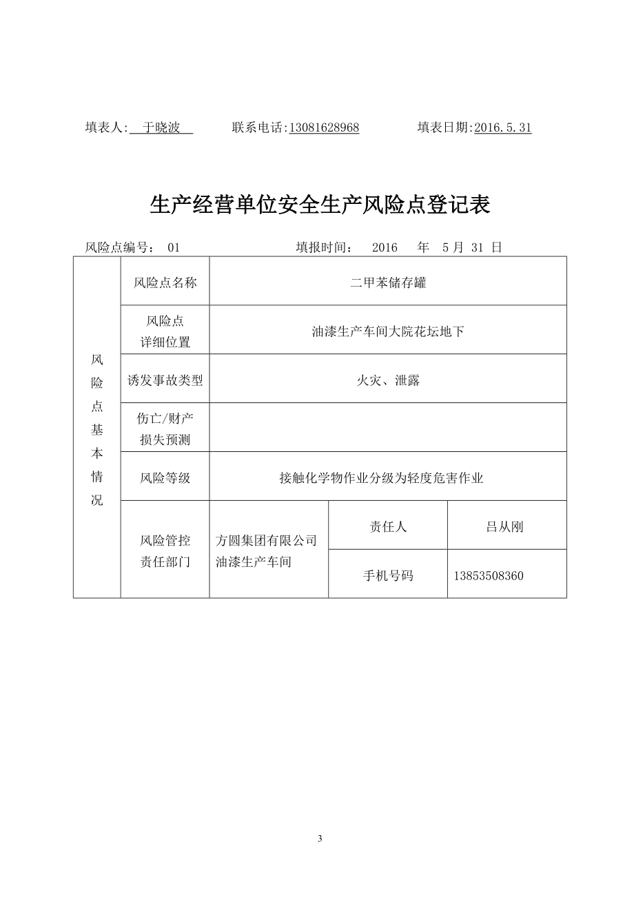 生产经营单位安全生产风险点名册.doc_第3页