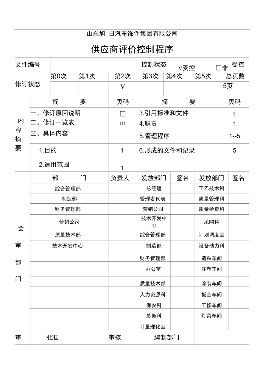 供应商评价控制程序.doc_第1页