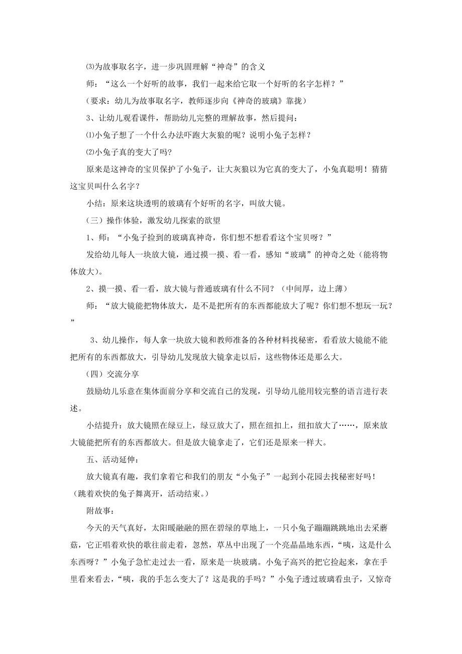 《神奇的玻璃》活动设计.doc_第2页