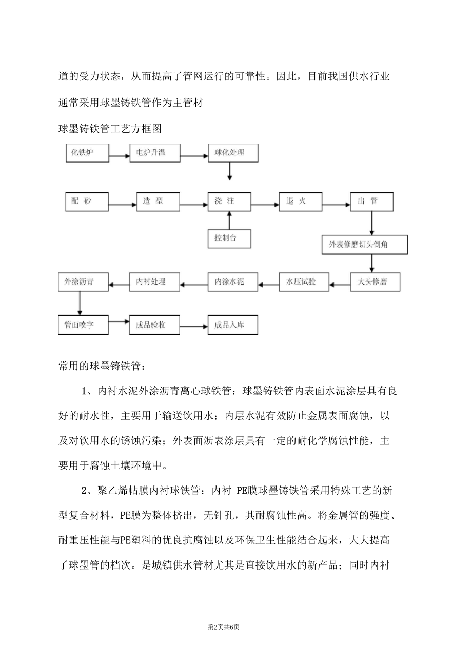 论球墨铸铁管的设计安装与应用.docx_第2页