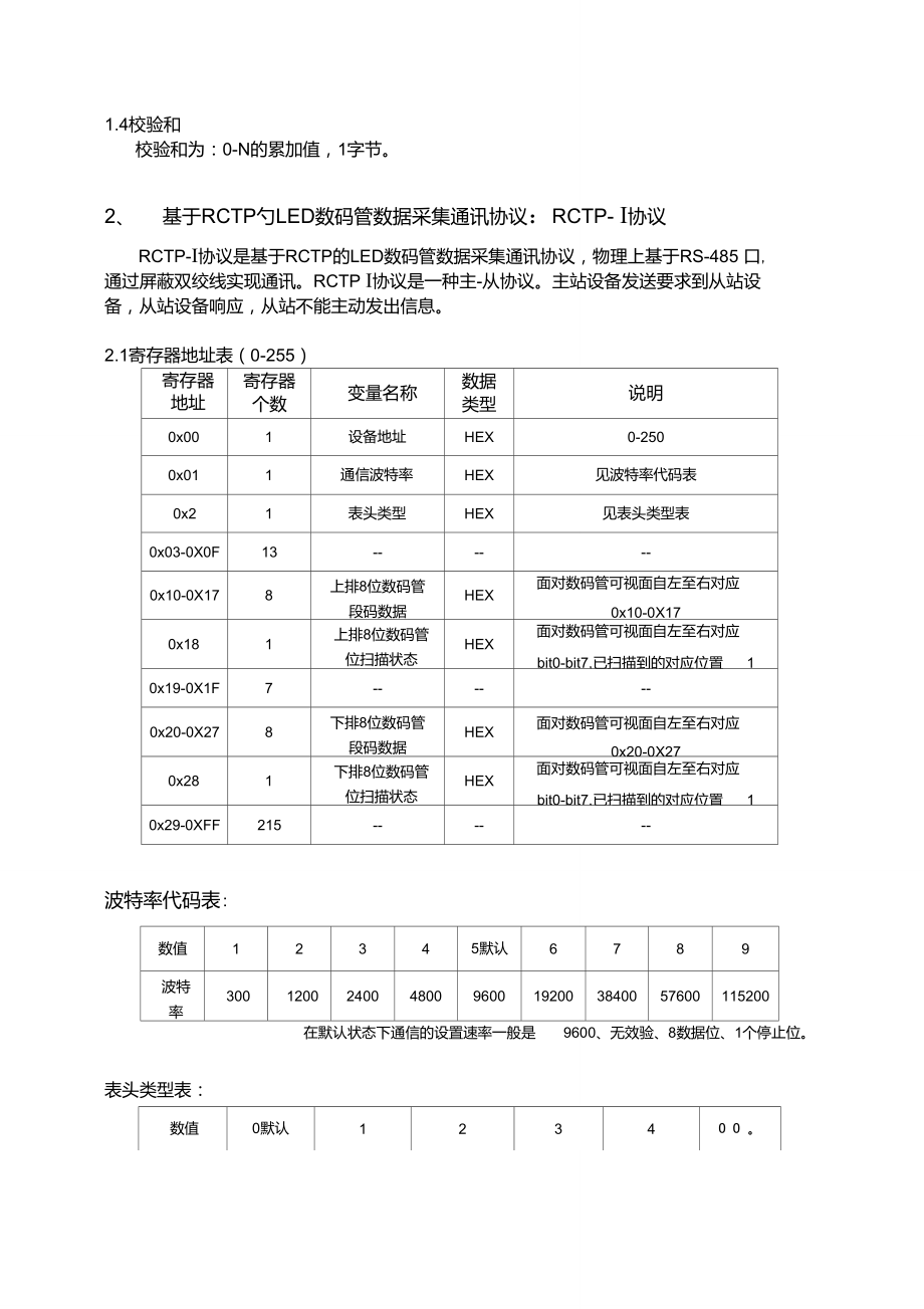 实时控制传输通讯协议RealTimeControlandTranslateProtocol.doc_第3页