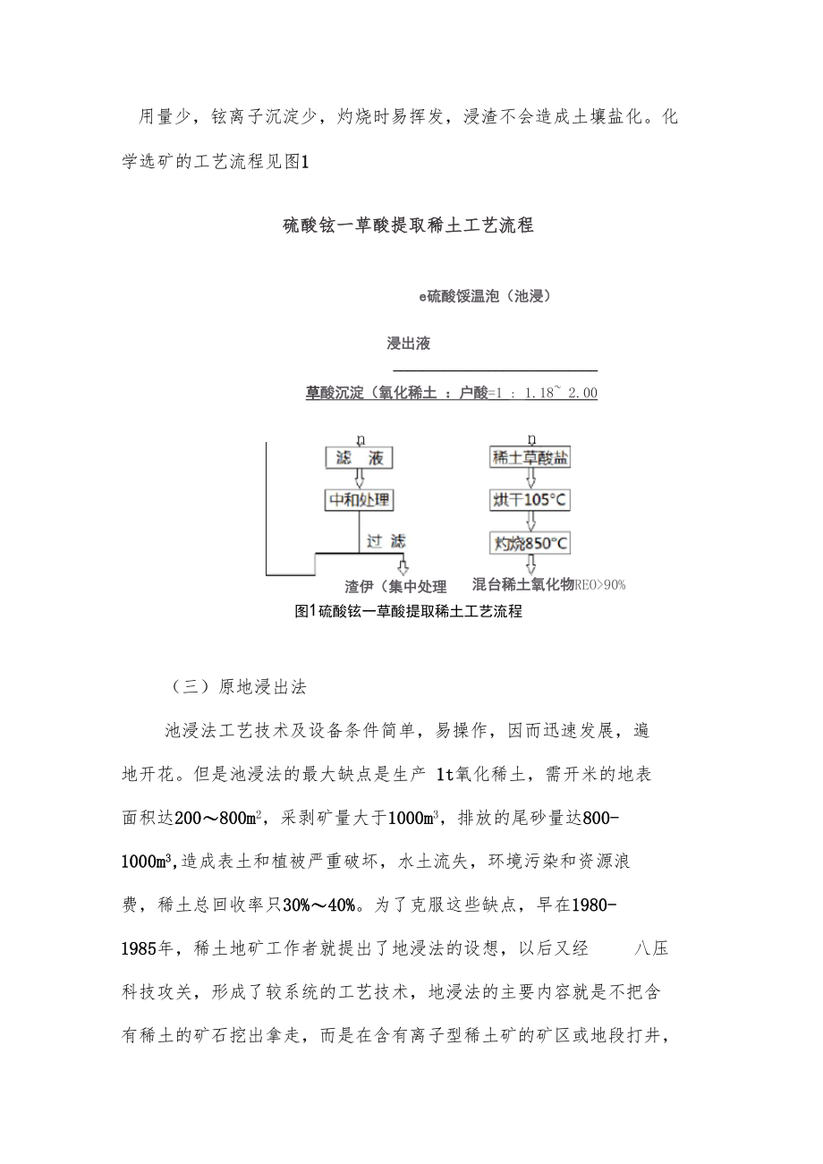 风化壳离子吸附型稀土矿提取工艺流程.docx_第3页