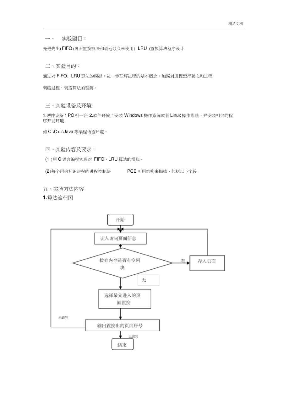 FIFO算法实验报告.doc_第2页