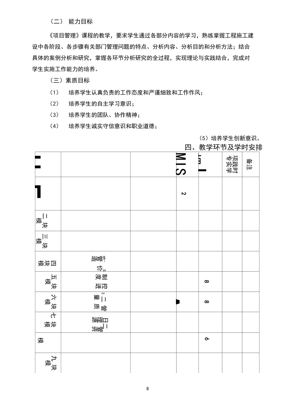 建筑工程项目管理课程标准.docx_第2页