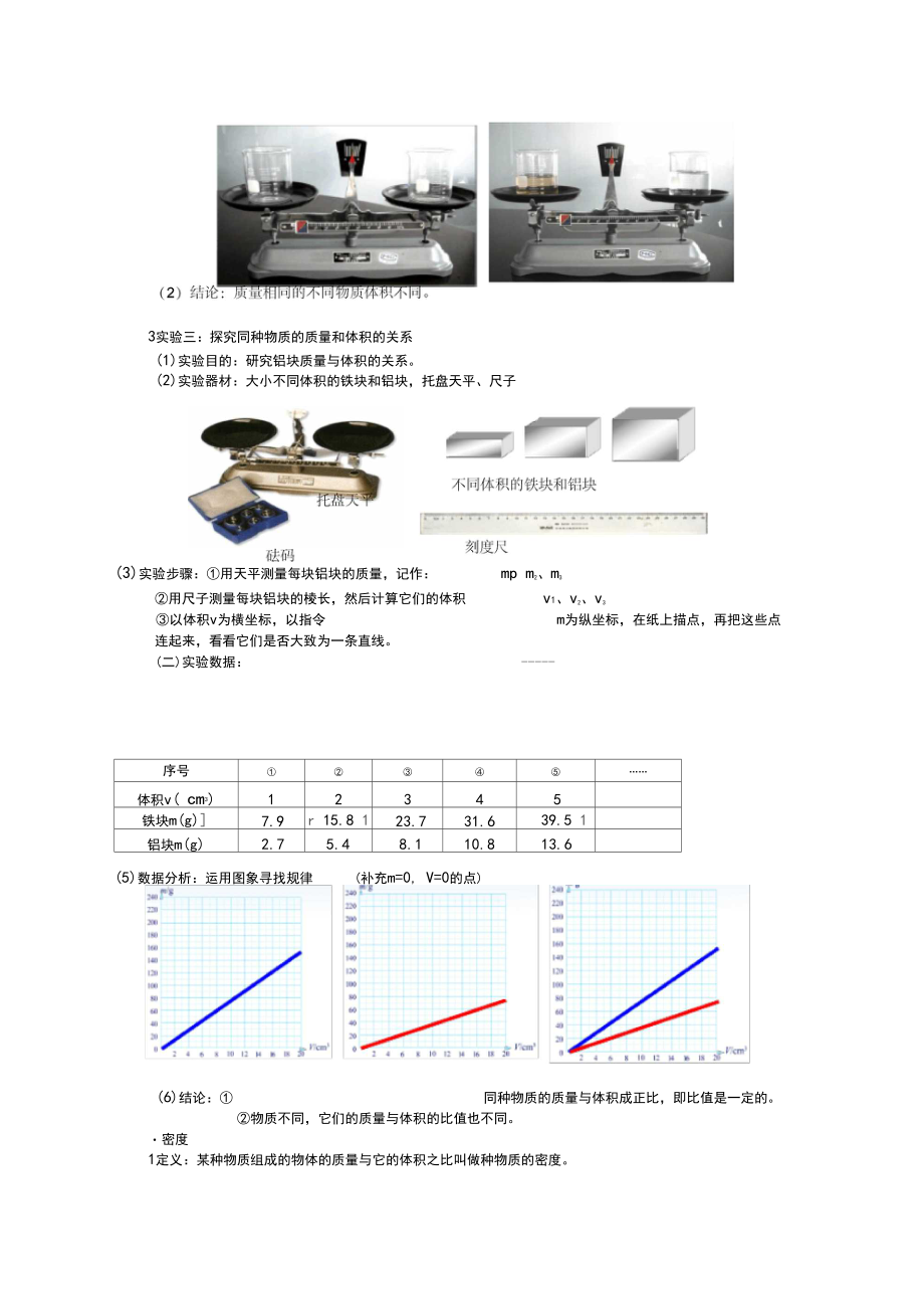 《密度》教案(公开课专用)2022年人教版物理.docx_第3页