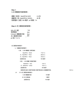 戊二醛固定液的配制.doc