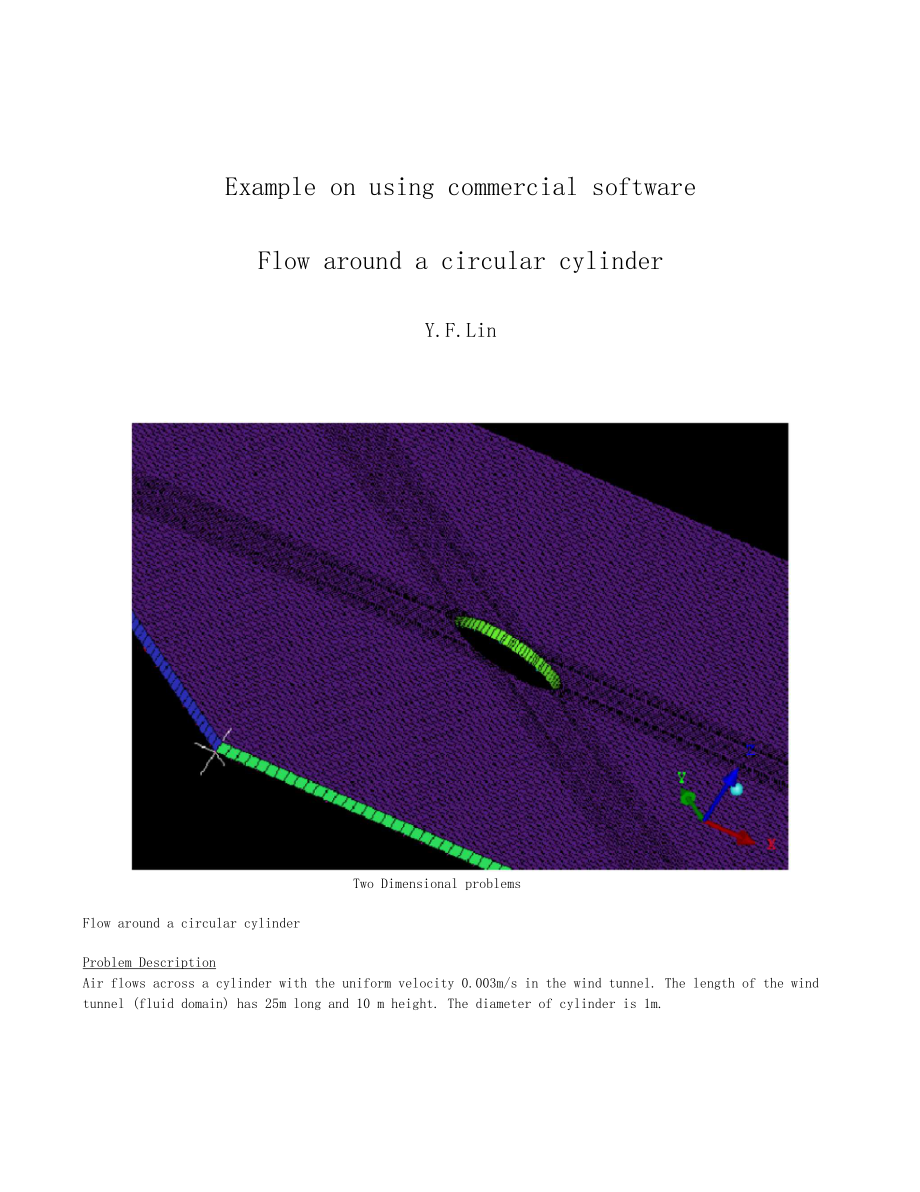 ICEM-圆柱扰流.docx_第1页