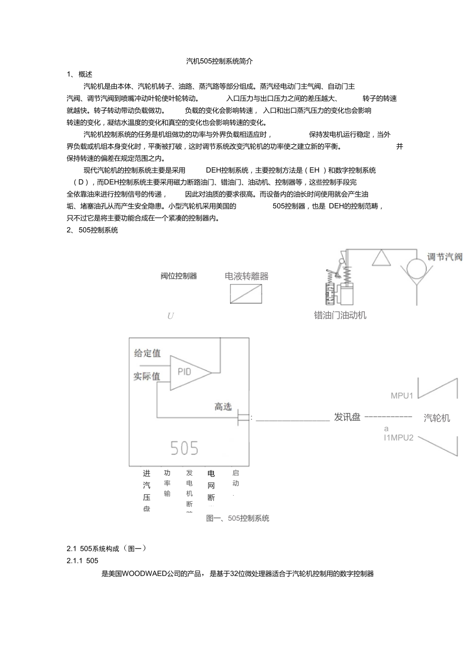 汽轮机505控制系统简介.doc_第1页