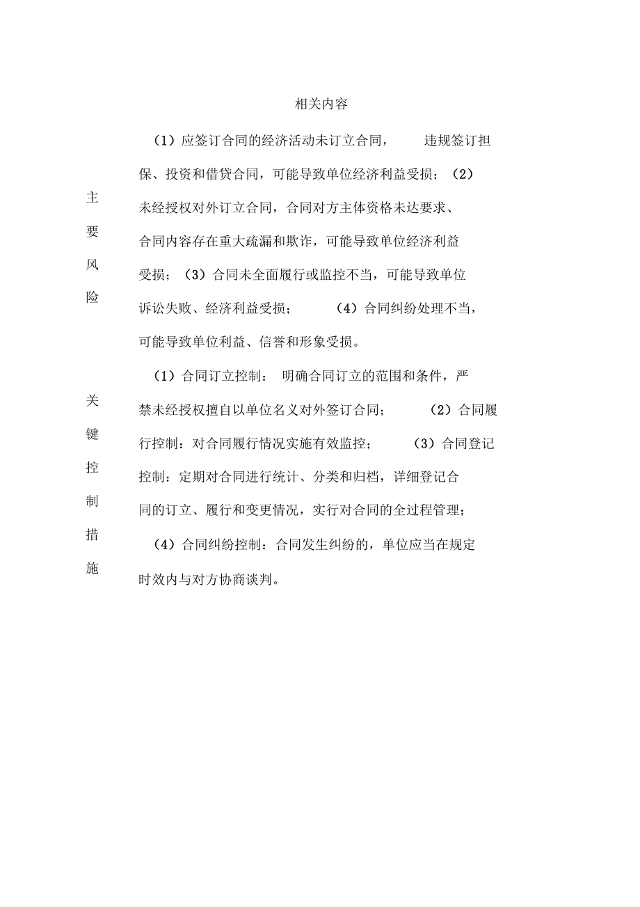 内部控制合同业务控制工作步骤流程图风险点控制措施.docx_第3页