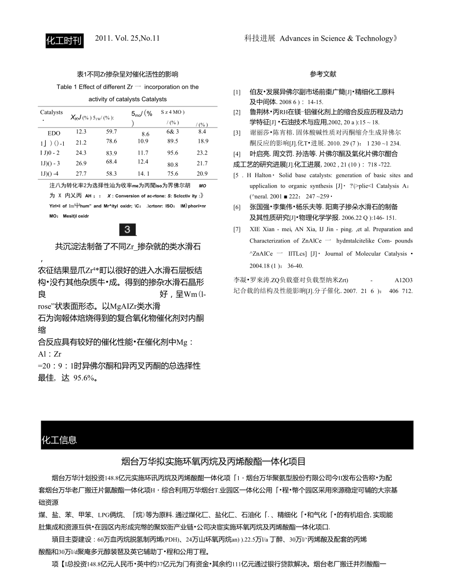 烟台万华拟实施环氧丙烷及丙烯酸酯一体化项目.doc_第1页