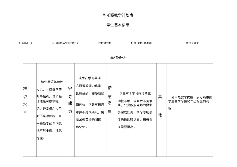 教学计划表.docx_第1页