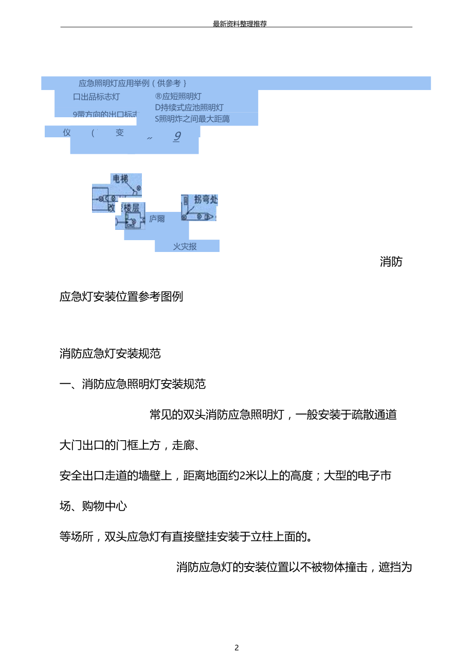 消防应急灯安装位置及安装规范.docx_第2页