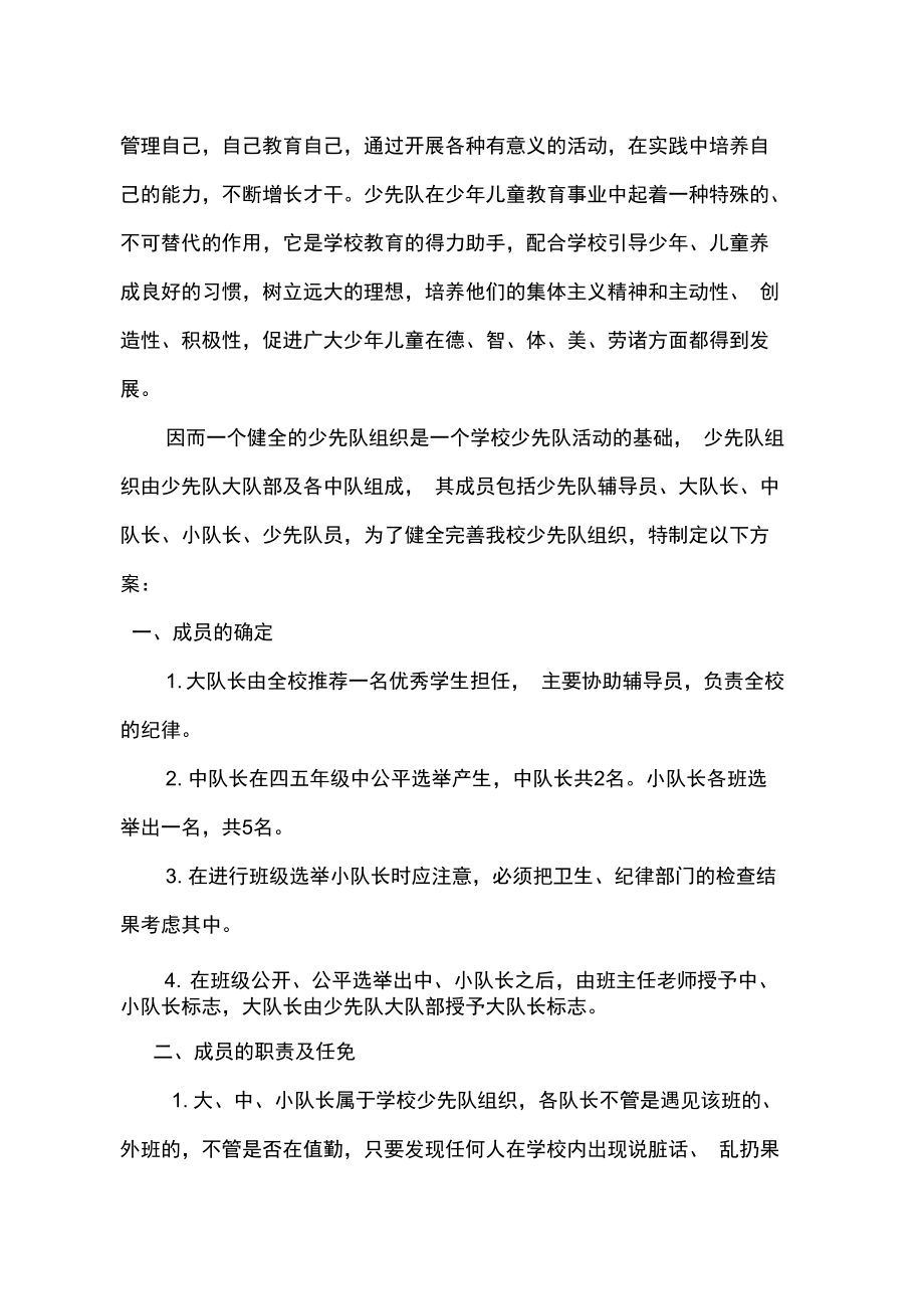 2015少先队组织建设方案详细.doc_第2页