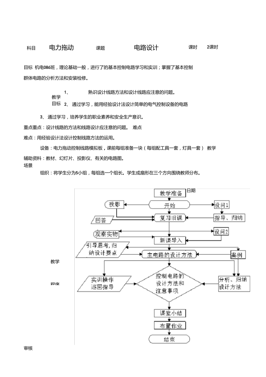 电力拖动——电路设计.doc_第1页