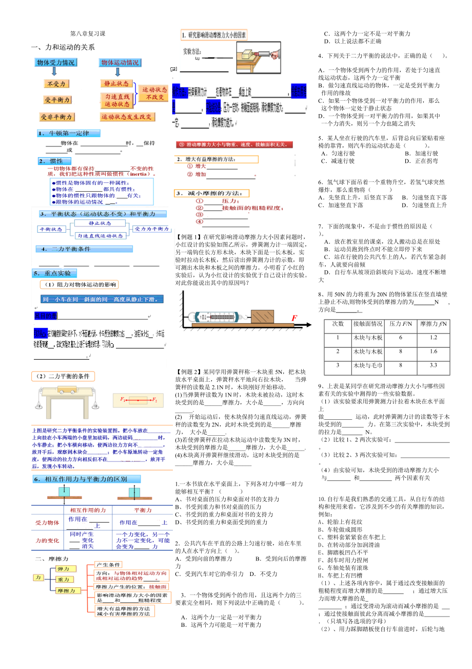 第八章力复习课.doc_第1页