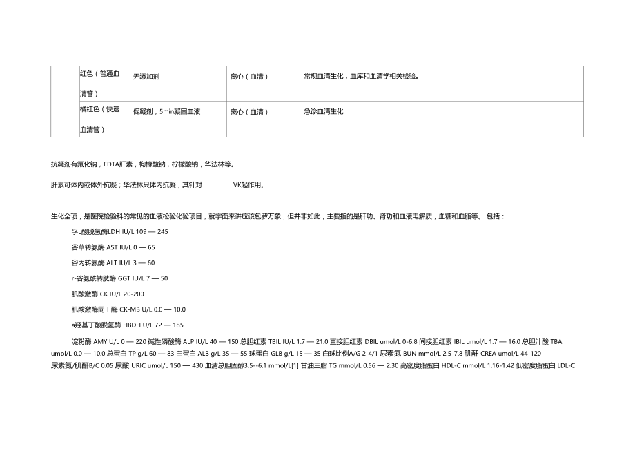 采血管类型和用途总结-简洁明了.docx_第2页