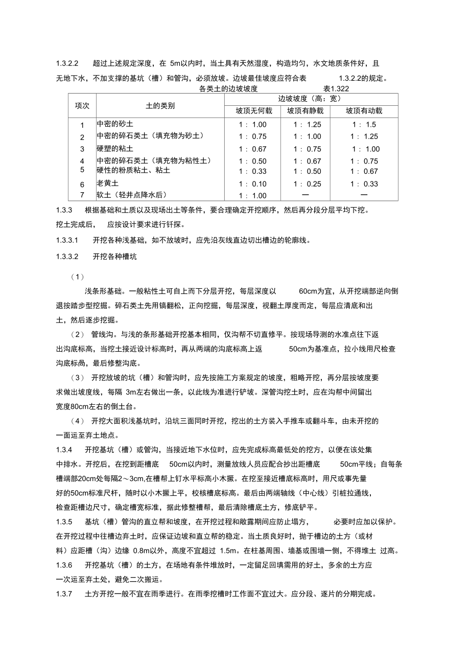 人工挖土方施工工艺讲课讲稿.doc_第2页