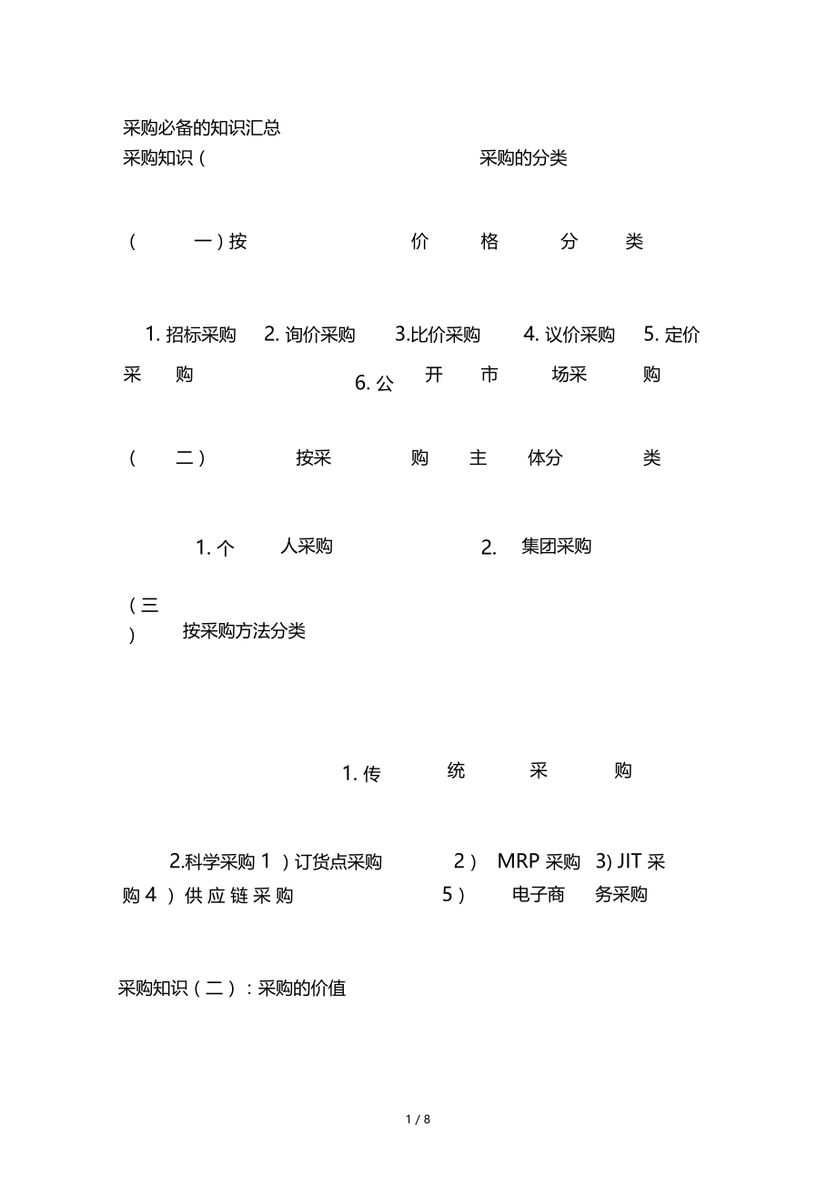 采购管理必备知识汇总12.docx_第1页