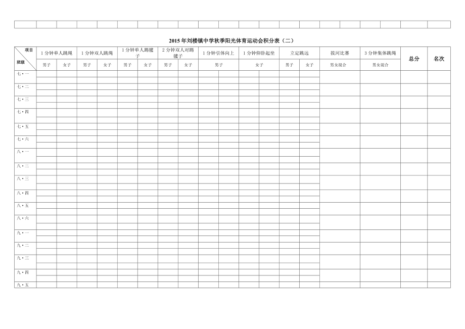 运动会总积分表(一二).doc_第2页