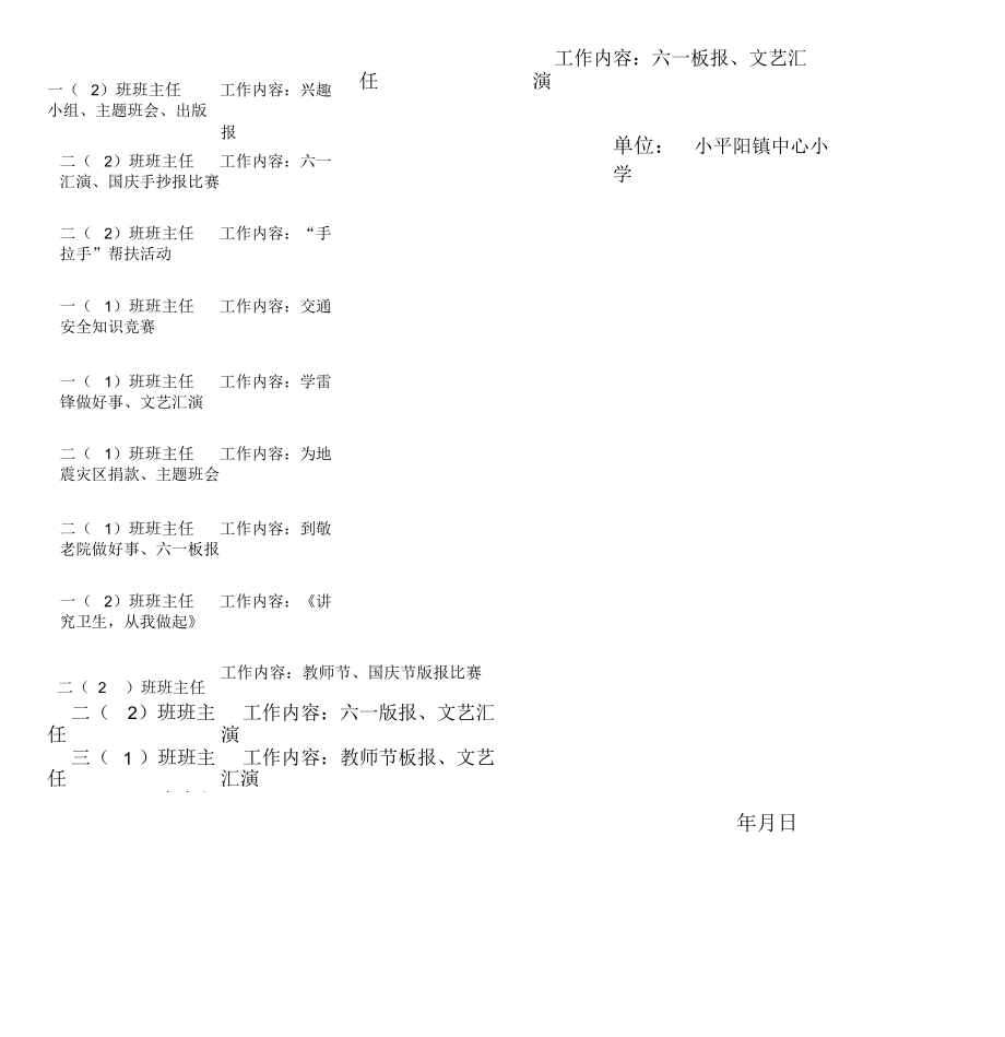 班主任工作年限、公开课、教研活动证明.docx_第2页