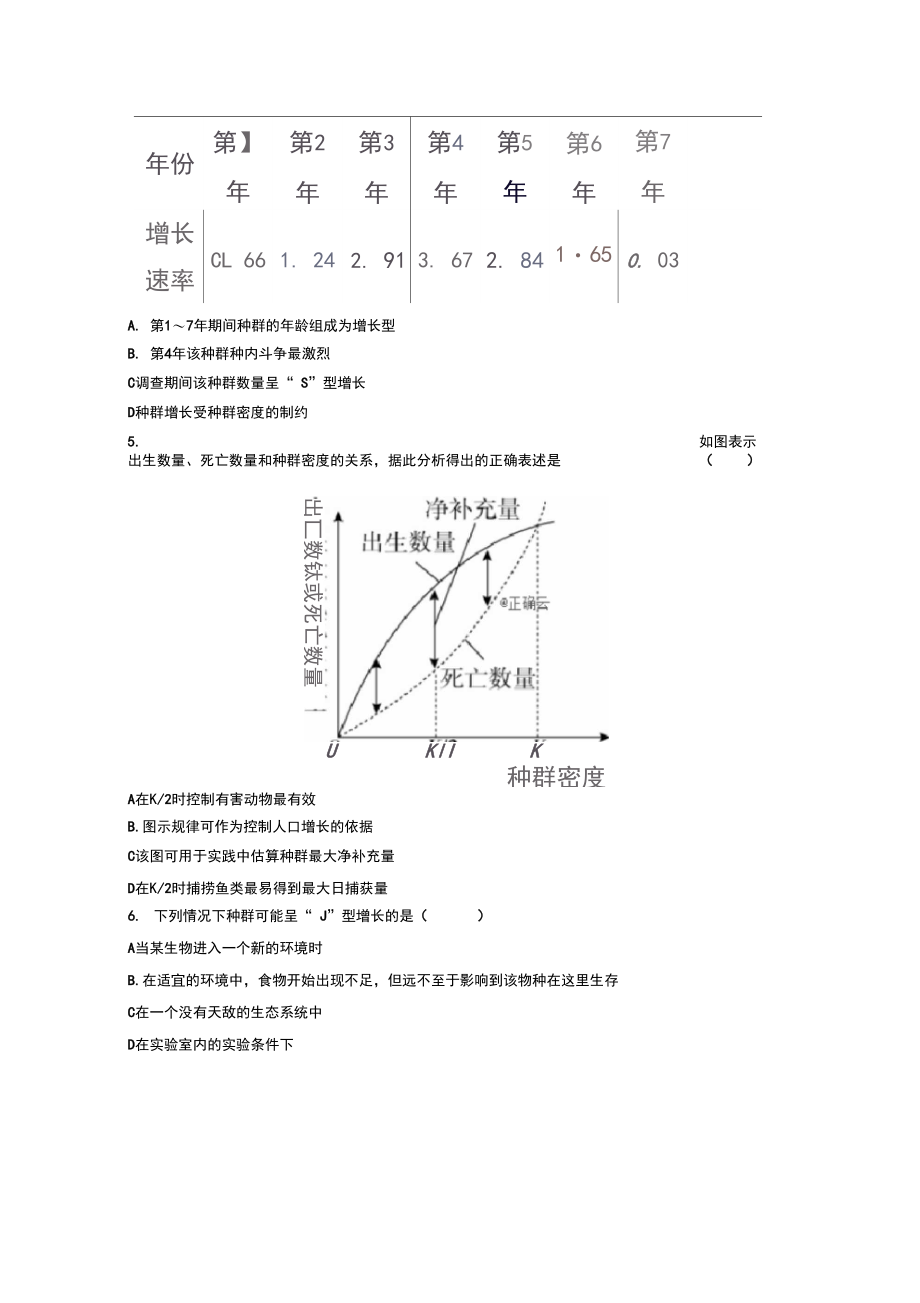 生物选修三种群数量的变化.docx_第3页