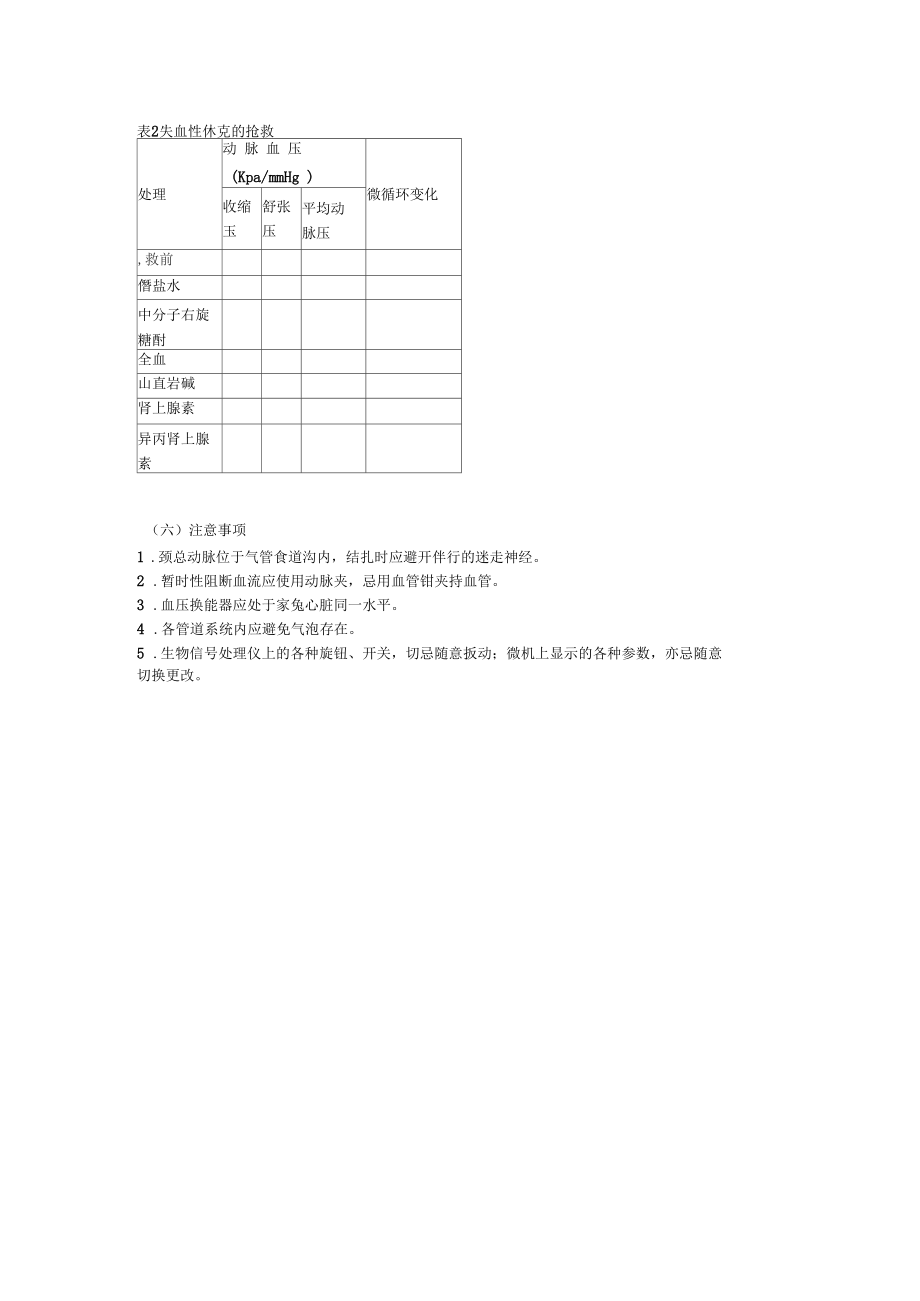 家兔失血性休克及抢救.docx_第3页