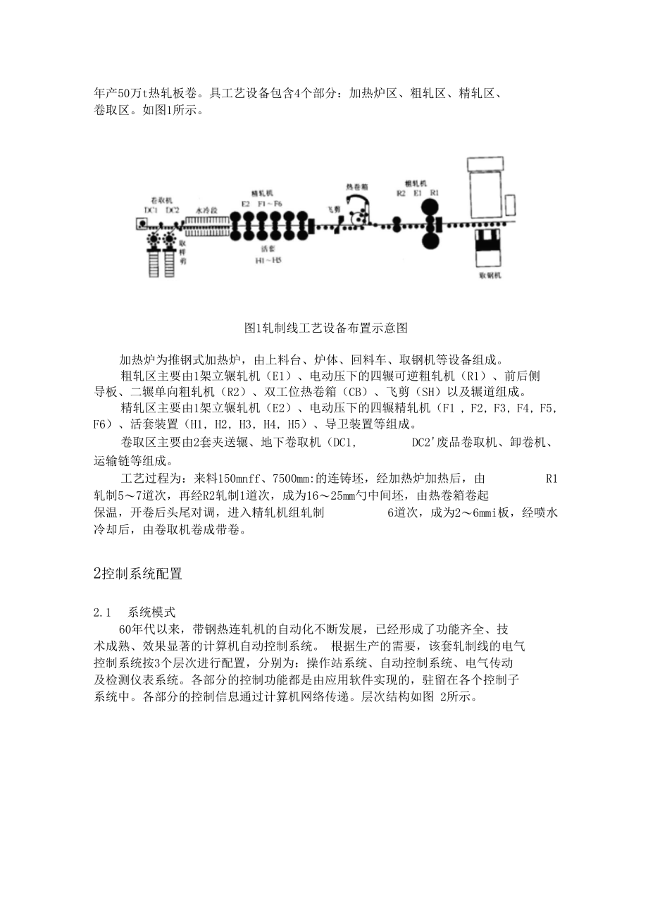 带钢热连轧生产线自动控制系统.docx_第2页