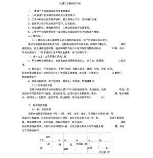 机缝工艺基础于训练.docx