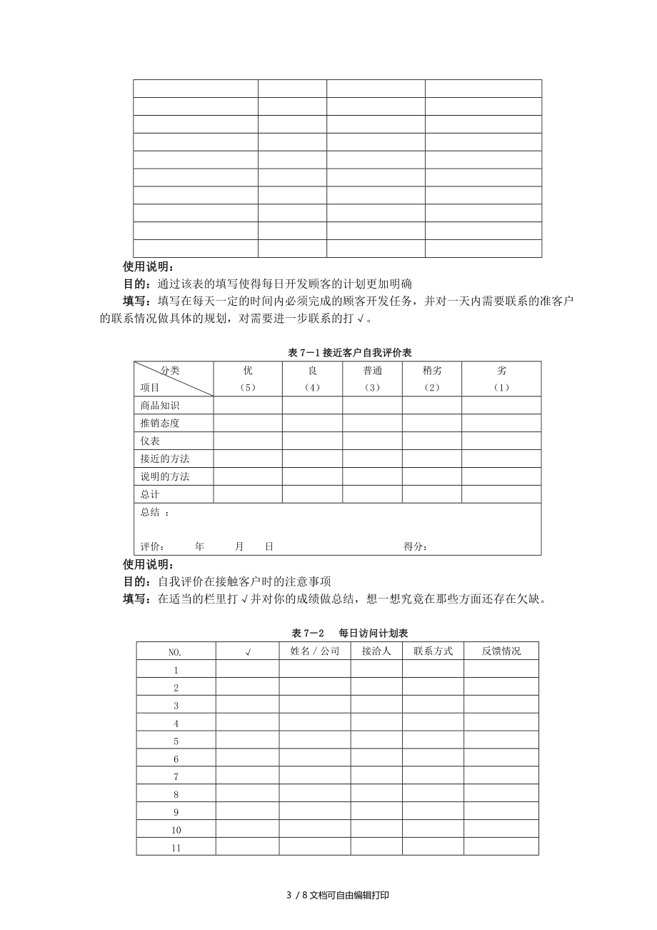 销售人员专业技能工具表单.doc_第3页