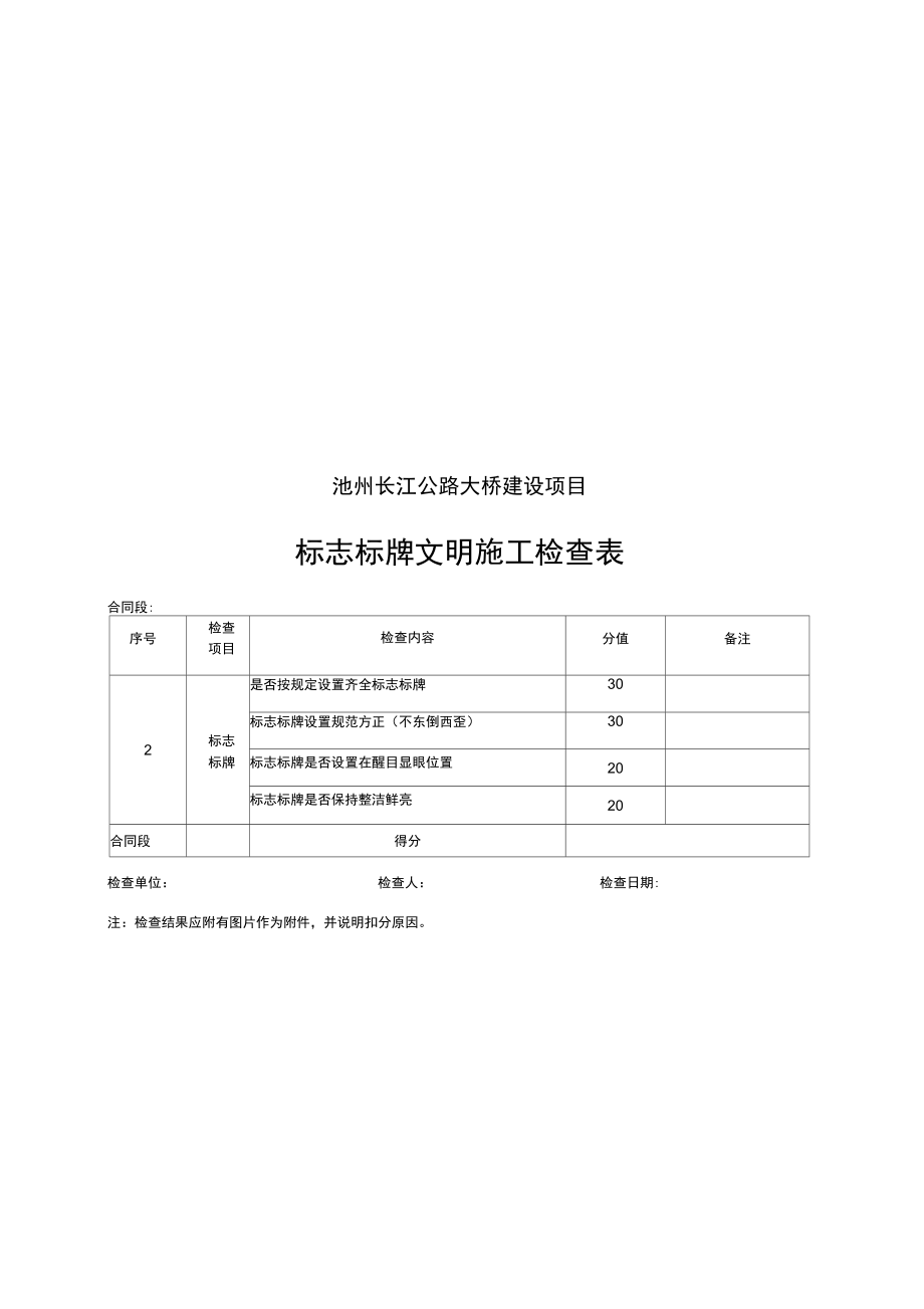 文明施工专项检查表复习课程.doc_第3页