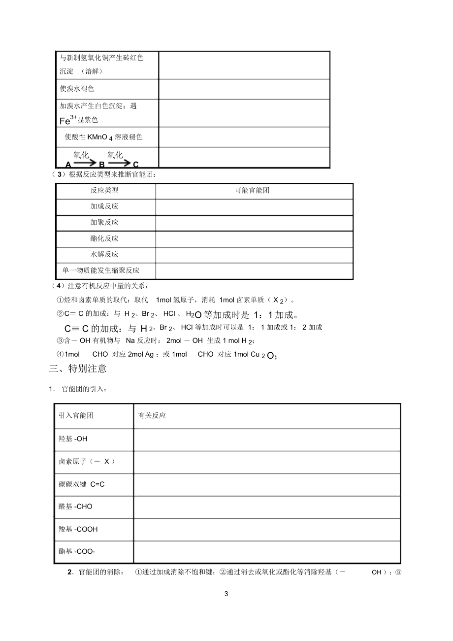 专题五有机合成与有机推断.docx_第3页