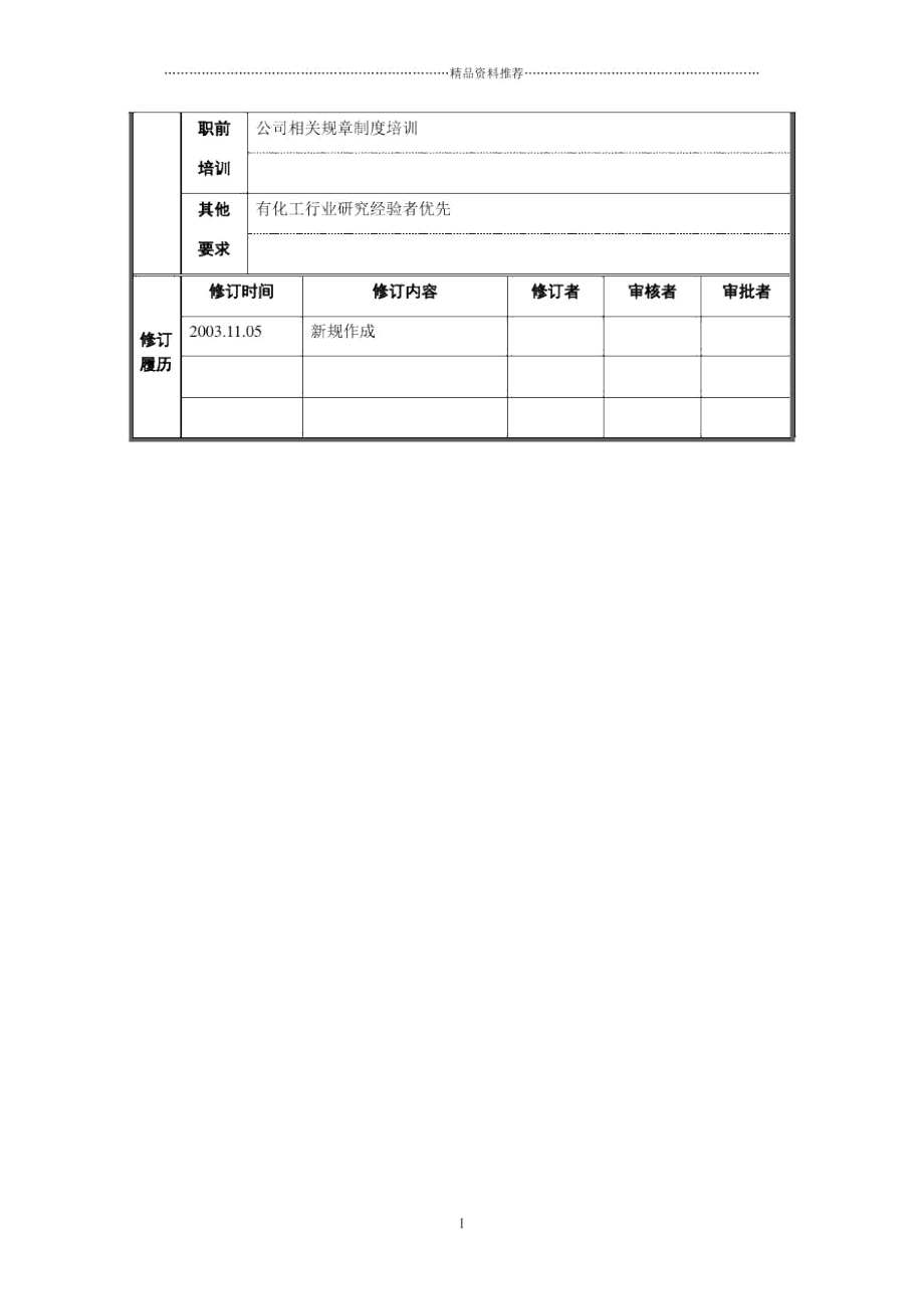 战略发展部-行业分析职位说明书.docx_第3页