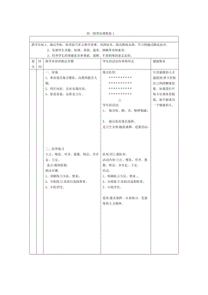 技巧：考核小鱼跃前滚翻后滚翻半劈腿2、跳高：学习跨越式技术.doc