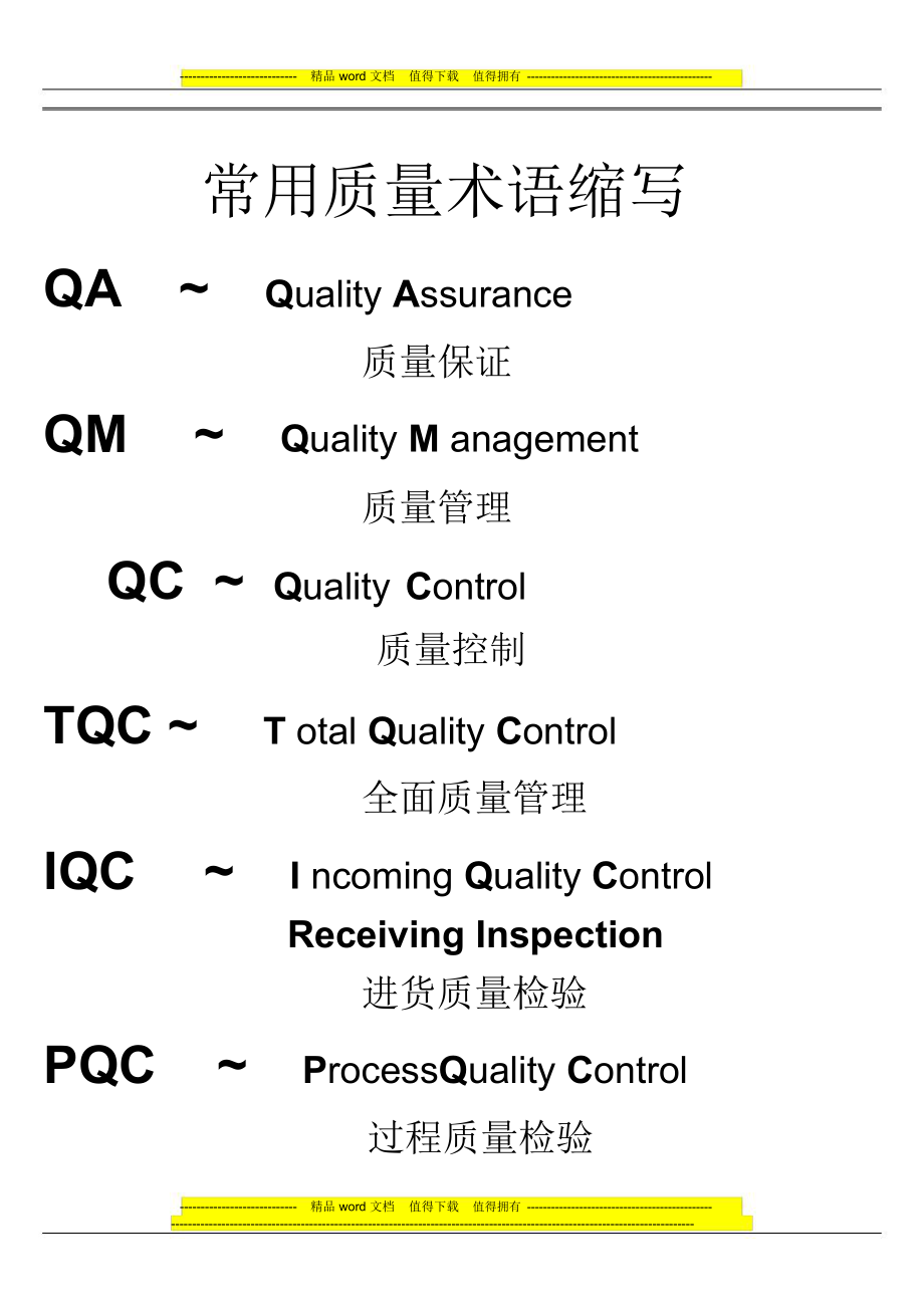 常用质量术语缩写.doc_第1页