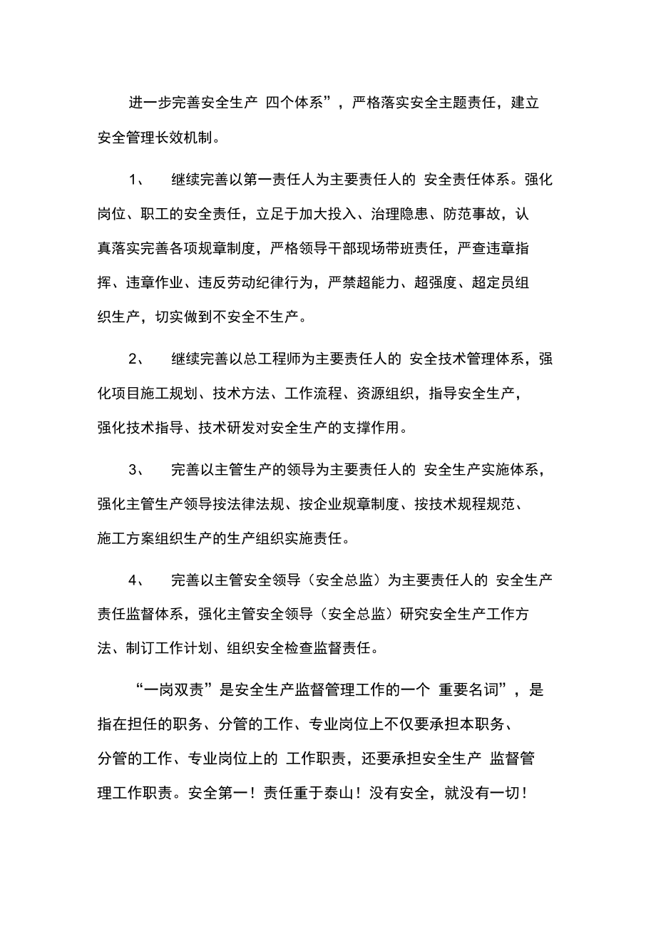 建立各级一把手为第一责任人的安全责任体系.doc_第1页