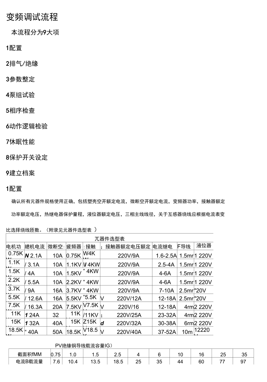 ABB变频调试流程回厂培训资料.doc_第1页