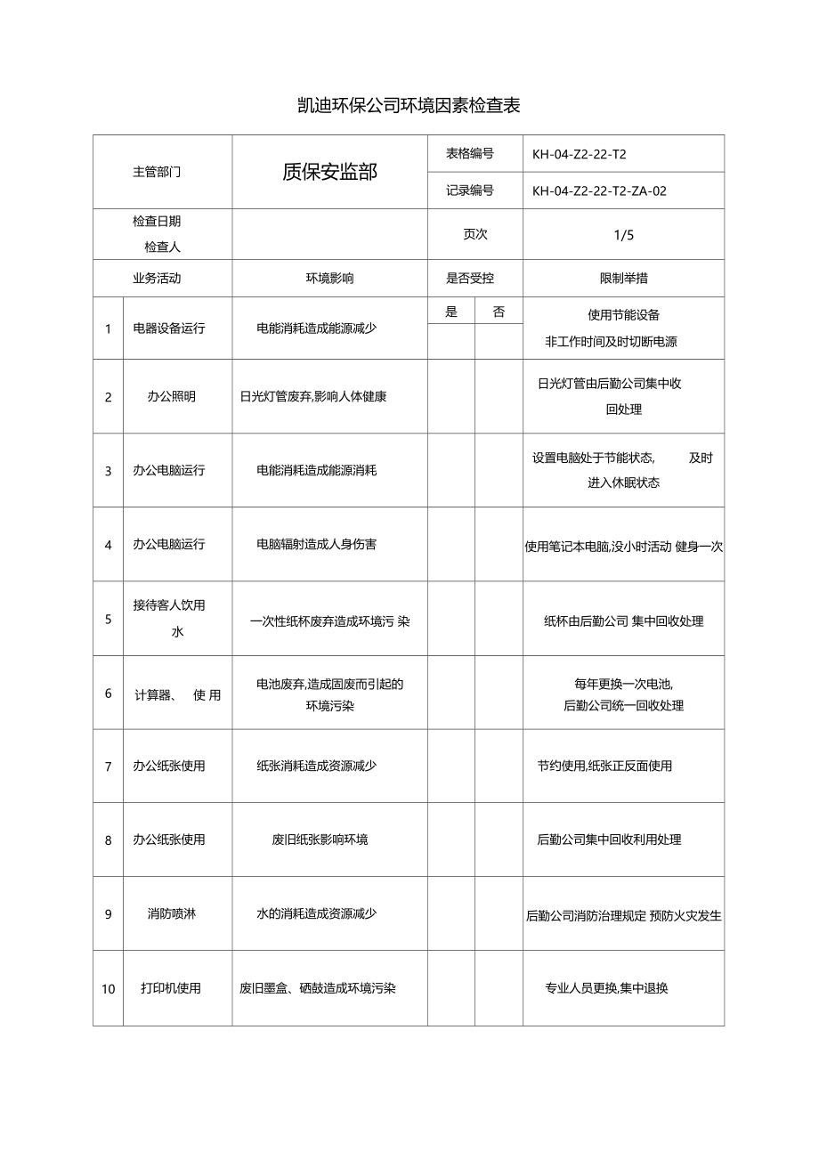 公司环境因素检查表.docx_第3页