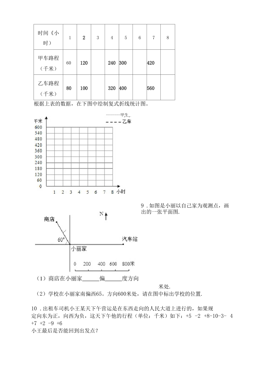 六年级数学上册解决问题专项突破训练.docx_第2页