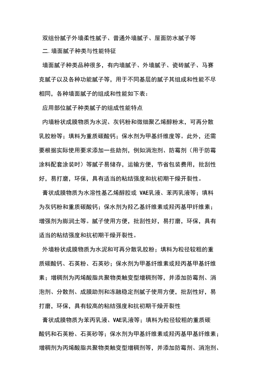 建筑腻子的种类.doc_第2页