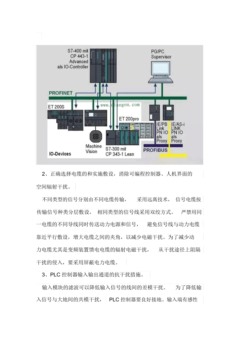 PLC与人机界面的抗干扰设计方案.docx_第2页