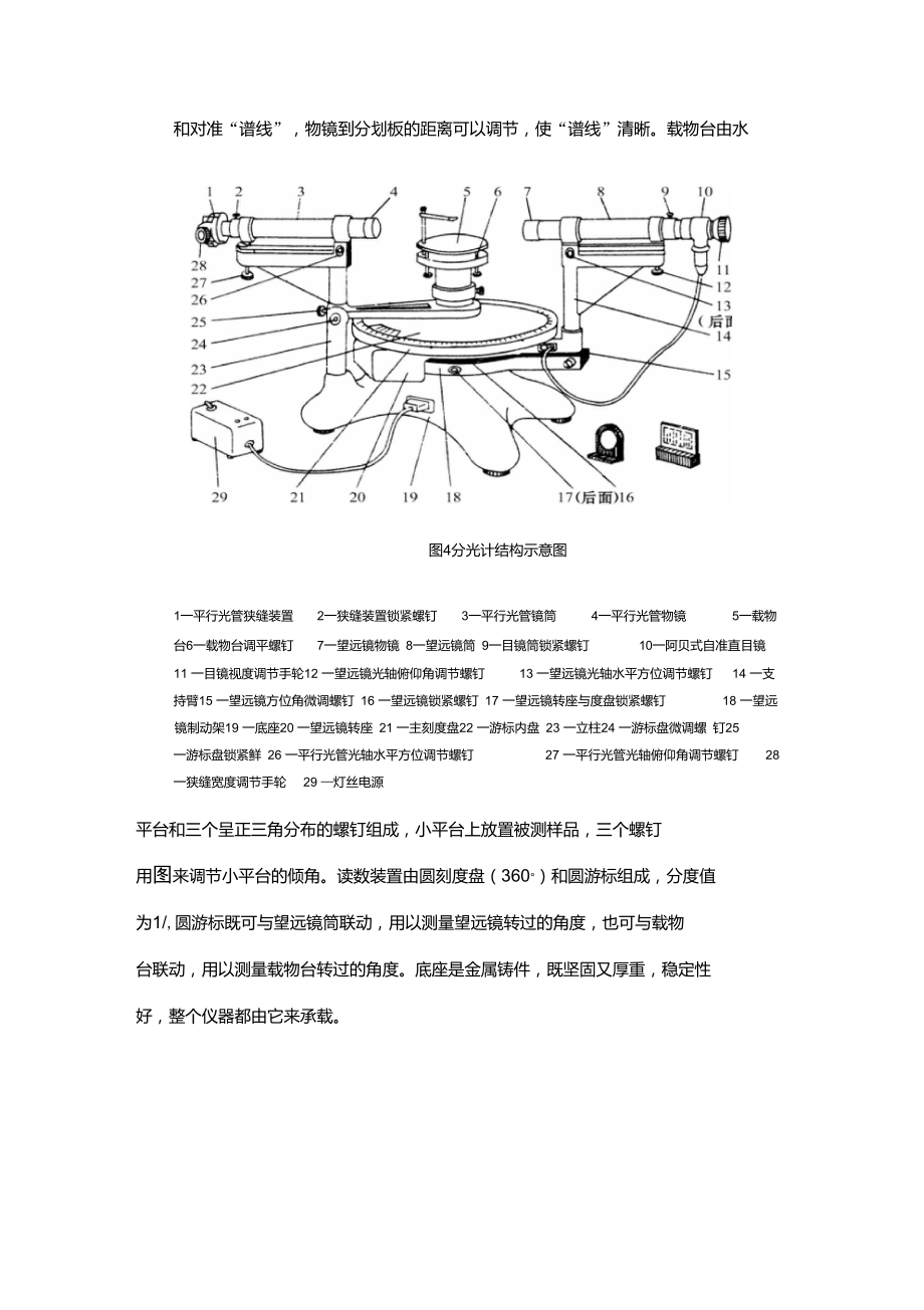 18实验十八_分光计调整及测棱镜折射率要点.doc_第3页